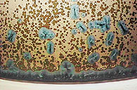 glaze 6713/31, bottom on vase