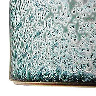 glaze C420, bottom of vase